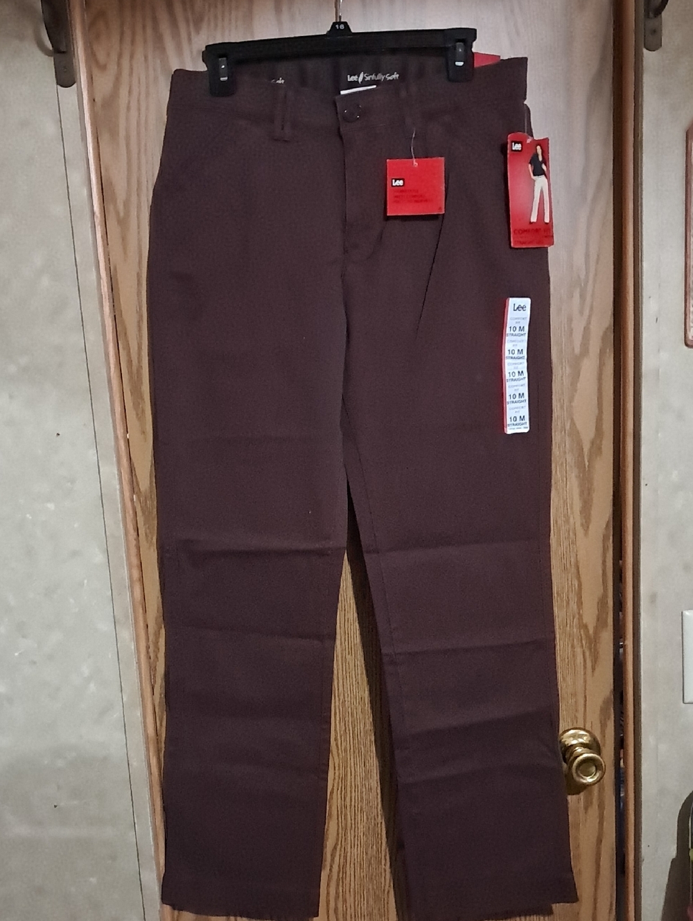 Lee Women's Chinos in Dark Brown Sz 10M